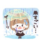 モノトーンmushちゃん・梅雨（個別スタンプ：26）