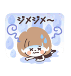 モノトーンmushちゃん・梅雨（個別スタンプ：27）