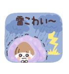 モノトーンmushちゃん・梅雨（個別スタンプ：36）