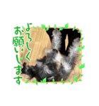 可愛いwanwanスタンプ（個別スタンプ：3）