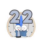 二文字以内でどうぞ。（個別スタンプ：28）