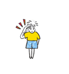 組み合わせて表現するぼくの感情（個別スタンプ：12）