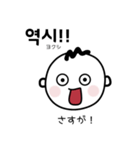 韓国人が毎日使う韓国語スタンプ（個別スタンプ：11）