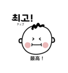 韓国人が毎日使う韓国語スタンプ（個別スタンプ：24）