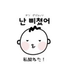 韓国人が毎日使う韓国語スタンプ（個別スタンプ：40）