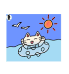 季節・可愛いねこスタンプ（個別スタンプ：2）