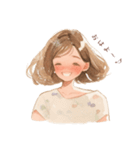 大人ときめく女子イラスト♡【日常使い】（個別スタンプ：2）