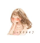 大人ときめく女子イラスト♡【日常使い】（個別スタンプ：4）