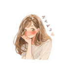 大人ときめく女子イラスト♡【日常使い】（個別スタンプ：5）