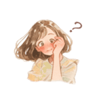 大人ときめく女子イラスト♡【日常使い】（個別スタンプ：6）
