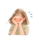 大人ときめく女子イラスト♡【日常使い】（個別スタンプ：9）