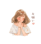 大人ときめく女子イラスト♡【日常使い】（個別スタンプ：11）