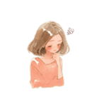 大人ときめく女子イラスト♡【日常使い】（個別スタンプ：14）