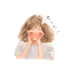 大人ときめく女子イラスト♡【日常使い】（個別スタンプ：16）