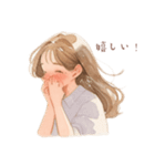 大人ときめく女子イラスト♡【日常使い】（個別スタンプ：22）