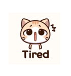 愛らしい猫の気分スタンプ（個別スタンプ：6）