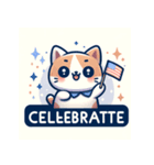 愛らしい猫の気分スタンプ（個別スタンプ：7）