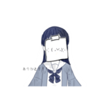 とってもカオスな女子（個別スタンプ：8）
