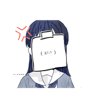 とってもカオスな女子（個別スタンプ：13）