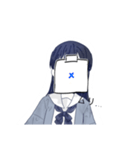 とってもカオスな女子（個別スタンプ：15）
