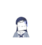 とってもカオスな女子（個別スタンプ：19）