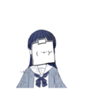 とってもカオスな女子（個別スタンプ：23）