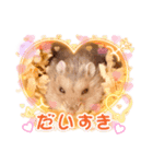 ハムスター【りき】の可愛い気持ちスタンプ（個別スタンプ：5）