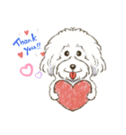 My Dog Stickers-Leo＆Riku-（個別スタンプ：1）