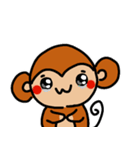 おさるのもゆちゃん4（個別スタンプ：26）