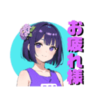 花かざりの娘たち（個別スタンプ：6）