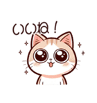 日常で使える猫のlineスタンプ（個別スタンプ：21）