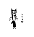 半袖短パンふしぎにゃんこ（個別スタンプ：9）
