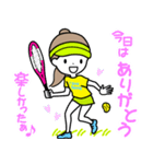 テニスガール♡I love tennis（個別スタンプ：8）