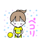 テニスガール♡I love tennis（個別スタンプ：11）