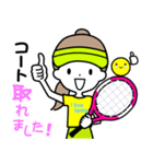 テニスガール♡I love tennis（個別スタンプ：18）