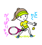 テニスガール♡I love tennis（個別スタンプ：28）