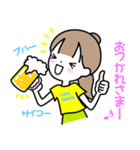テニスガール♡I love tennis（個別スタンプ：30）