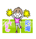 テニスガール♡I love tennis（個別スタンプ：33）
