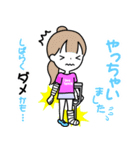 テニスガール♡I love tennis（個別スタンプ：38）