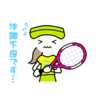 テニスガール♡I love tennis（個別スタンプ：39）