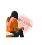 本を読む人たち。（個別スタンプ：14）