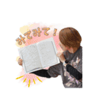 本を読む人たち。（個別スタンプ：20）