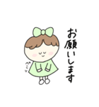 ほんわかりぼん女子（個別スタンプ：30）