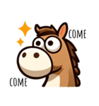 Horse Expressions（個別スタンプ：1）