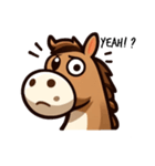 Horse Expressions（個別スタンプ：3）