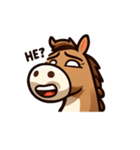 Horse Expressions（個別スタンプ：4）