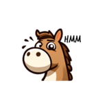 Horse Expressions（個別スタンプ：6）