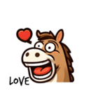 Horse Expressions（個別スタンプ：7）