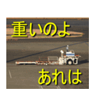 飛行機のつぶやき016（個別スタンプ：36）