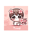さくらちゃんの感情スタンプ（個別スタンプ：6）